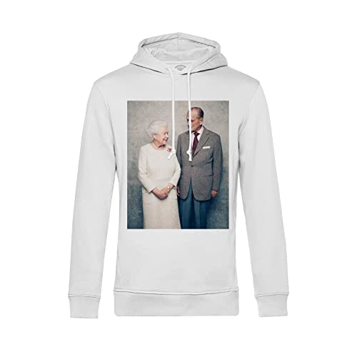 Sweat à Capuche Queen Elisabeth II Vintage - Pull Photo Moderne Reine d'Angleterre 2018