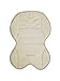 PETIT ALO Cojín Colchoneta Universal Para Sillas de Paseo | Funda de Paseo, De Trona y de Asiento de coche, Funda Multiusos Universal Bebé (Beige)