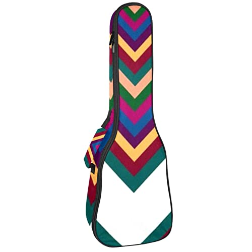 Sac ukulélé concert à rayures pour emporter votre musique en voyage