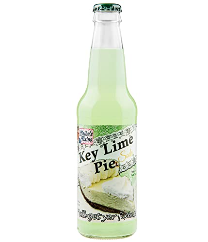 Melbas Fixins Soda - Key Lime Pie 12 Fl Oz