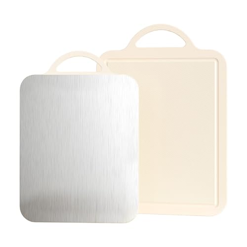 Planche à découper anti odeur en PP et acier inoxydable viande - 2