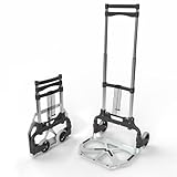 Aluminium Transportkarre klappbar belastbar bis 70kg - Sackkarre klappbar...
