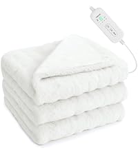 Amazon.co.jp : MOSMEE 電気毛布 【2025AI 自動温度調整+表面兎毛調+