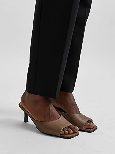 SELECTED FEMME Slfashley Leather Mule B, Scarpe