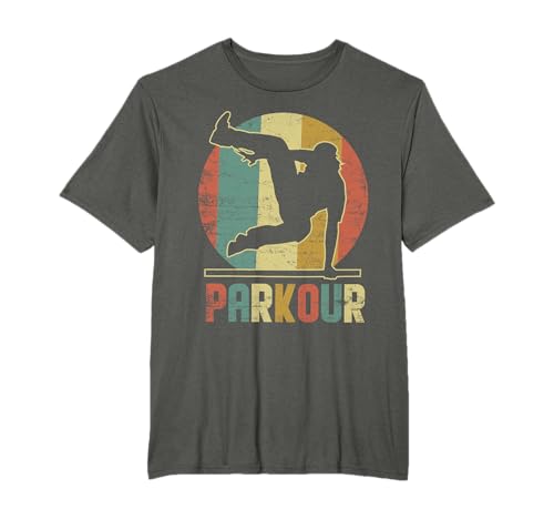 Corredor de parkour Tricking Freestyle Camiseta