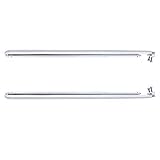 ALEKO AWARMSET12-13FT Replacement Retractable Arms for 12 x 10 13 x 10 16 x 10 20 x 10 Awnings Set of 2 White