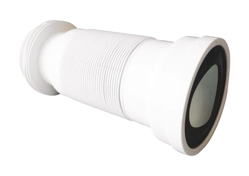 SOMATHERM FOR YOU - conexión de la manguera extensible WC. Se adapta a todas las configuraciones. Ideal actualización: ya no es necesario desmontar el recipiente para reemplazar la tubería