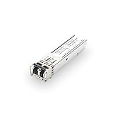 Longueur d'onde: 850 nm DIGITUS Module SFP Gigabit Universel - 1,25 Gbit/s - Mini GBIC - pour câble à Fibre Optique multimode - Fibre Optique LC Duplex - Longueur d\'onde 850 nm - portée 550 m - Plug & Play