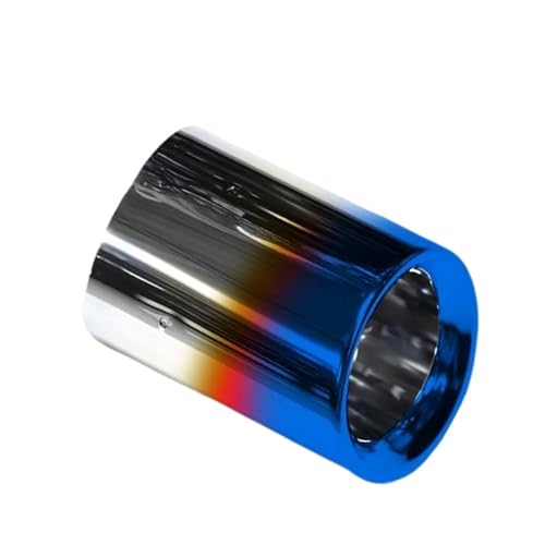 Tuyau d'échappement pour BMW X4 X3 finition bleu chrome haut de gamme