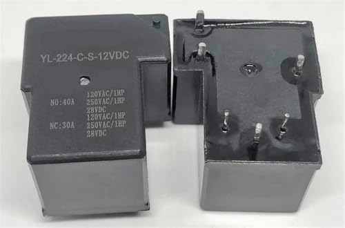 Relé YL-224-CS-24VDC para solucionar fallos en circuitos de 40A 1