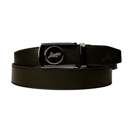 Dartee Golf Belt Rain Check Collection – Storm Shadow Black