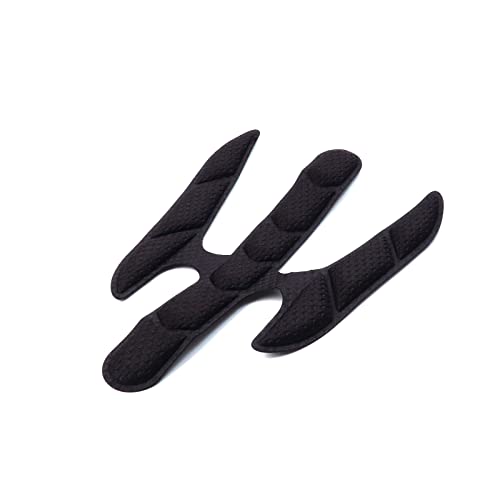 PAXLAMB Foam Padding Kit 22PCS Head Protection Liner Inner Protective Pads Bicycle Replacement Cushion Mat for Scooter Skateboard Bike Motorcycle Cycling Sport Helmets (Black C) - Thumbnail 2