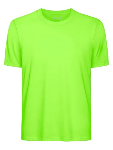 WVQ Neon Shirts for Boys Girls UPF 50+ Dry Fit Swim Shirt Kids Rash Guard Athletic T-Shirts for Boys Girls Sports Undershirt
