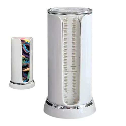 Contenedor para bastoncillos de algodón que optimiza espacio en el baño 7