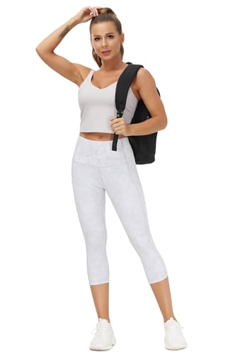 Image of THE GYM PEOPLE Womens' Sports Bra Longline Wirefree Padded with Medium Support