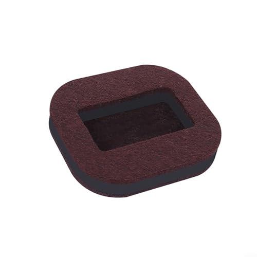 Paquete de 5 protectores de patas de piel, fundas silenciosas para ruedas de sillas para azulejos de madera dura y suelos de madera, fundas de fieltro resistentes a los arañazos con agarre