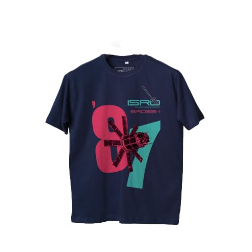 A47 ( Ascend Forty Seven ) ISRO Navy Blue SROSS-1 Unisex T-Shirt