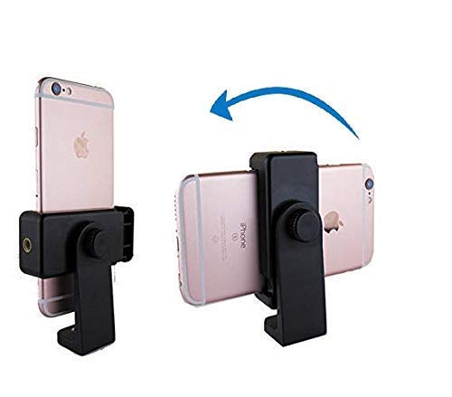 Image of Shahn Camera Stand Clip Bracket Holder Tripod Monopod Mount Adapter for Mobile Phone (Vertical Small Holder)
