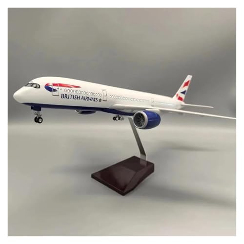 Avión Airbus A350 en resina a escala 1:130 con LED 4