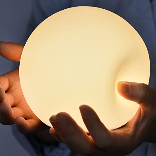 wasser 55 テーブルランプ LED 卓上ライト 充電式 インテリアライト シリコン製 コードレス 3段階調光 テーブルライト 授乳ライト シンプル ベットサイド 足元 間接照明 マシュマロライト フロアライト ナイトライト 常夜灯