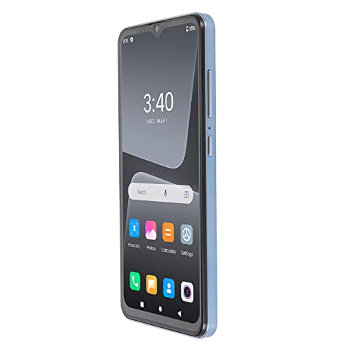Blå Smartphone M13 6.53" med Wifi 5G, 6GB, 128GB - EU-kontakt
