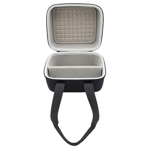 Estuche rígido de EVA para proyector pequeño, bolsa impermeable de almacenamiento con forro suave y correa para llevar a mano miniatura 1