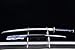 HERO SWORD Advanced Japanese Nugui Polishing Katana Razor Sharp Clay Tempered T10 Steel Samurai Sword Waves Theme Black Blue Cool Sword Brass Tsuba Set