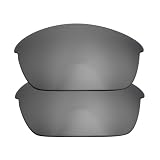 IMYTPFT Oakleys Flak Jacket Titanium Mirror Polarized - 2 pezzi di ricambio compatibili, Titanio, Taglia unica