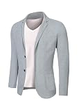 Meilicloth Herren Anzugjacke Männer Blazer Modern Freizeit Jackett Regular Fit