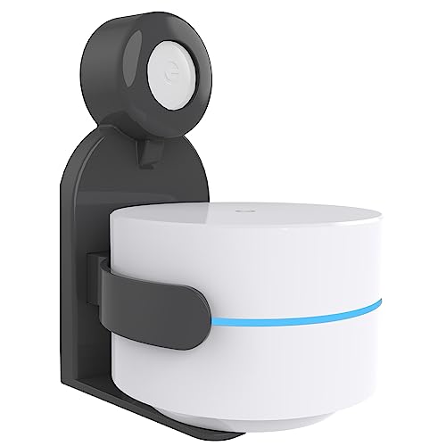 Soporte para Google Nest WiFi 2 AC2200 que organiza cables molestos en paredes y enchufes