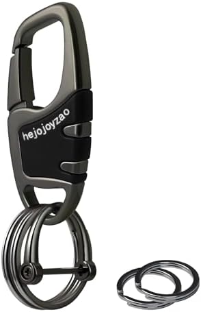 Keychain Carabiner Clip,Heavy Duty Belt Loop Car Key Ring Holder