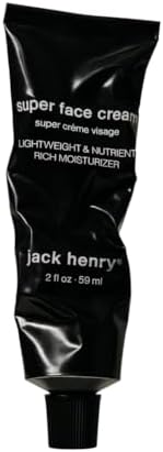 Jack Henry Face Moisturizer for Men, Hyaluronic Acid Peptide Cream, 2 fl oz