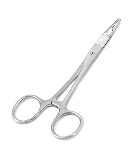 OdontoMed2011 Hemostat w/Scissor (Olsen Hegar) 6 1/2