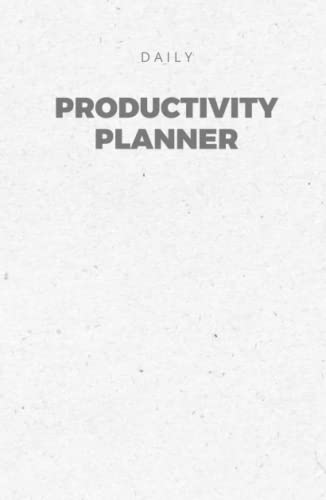 Productivity Planner - Daily Planner - Non Dated