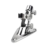 316 Edelstahl Fahnenmast Basis Halterung Yacht Basis FRP Antenne Hardware...