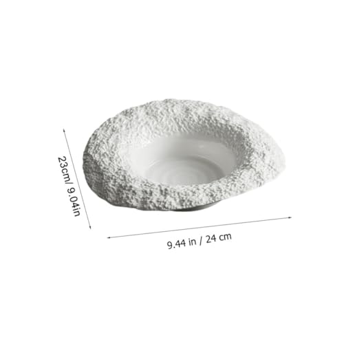 Bol creux décor roche pour valoriser vos plats et collations