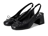 Circus NY by Sam Edelman Women's Diane Pump, Black Leather, 7