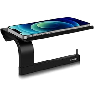 Baorelst HS-21B Toilettenpapierhalter mit Ablage