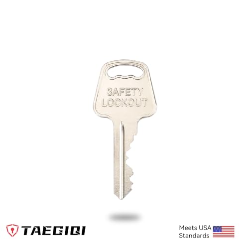 Image of Lockout Tagout Locks with Brass Core, Keyed Different, 10 Black Safety Padlocks Keyed Different,1 Keys Per Lock, OSHA Compliant Loto Locks for Electrical Lock Out Tag Out Kits