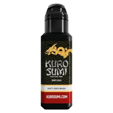 Kuro Sumi Soft Greywash, Vegan Friendly, Professional Ink 1.5oz Cover