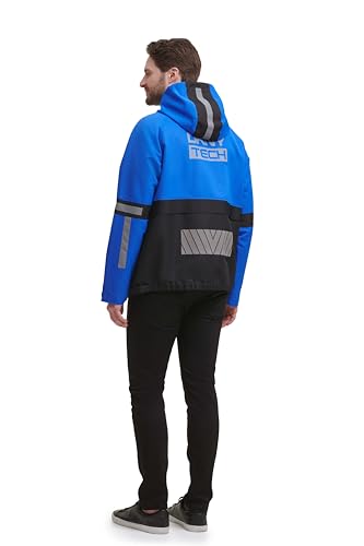 Image of DKNY mens Dkny Men's Taslan Performance Hoody With Reflective Detail