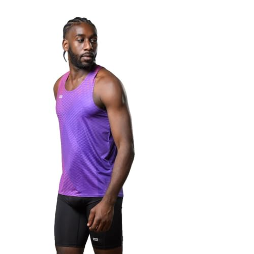 42K RUNNING Apex Sleeveless haut de sport respirant et anti-frottement XL