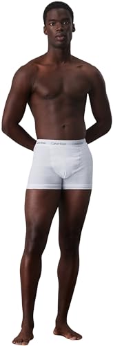 Image of Calvin Klein CK-001 Men's Trunks Underwear Low Rise Trunks 3 Pack Set