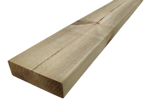 Listone Legno Pino Impregnato Autoclave mm 45 x 115 x 3000 Tavola Morale Esterno