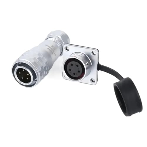 SF16 Waterproof IP67 Power Electrical Adapter Panel Mount PCB Solder 2 3 4 5 7 9 10Pin SF1610/P SF1613/S Connector(5 pin)