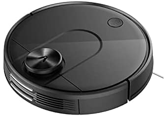 Viomi SE Robotic Vacuum Cleaner and Mop with Intelligent Laser Navigation, 2200Pa Strong Suction, 200ml Smart Water Tank, 3200mAH Long Lasting Battery, Works with MiHome App (Black) 3