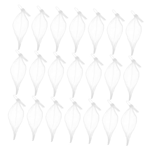 VICASKY 100pcs Marble Storage Bag Mesh Bag Storage Bags Clothes Bags for Storage Small Drawstring Bag Mesh Small Bags Marble Carrying Bag Mesh Drawstring Bag Marble Net Bag White Plastic