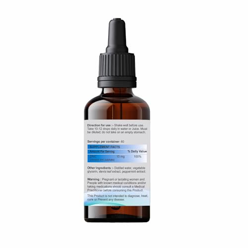 Image of Premium Ionic Zinc, 50ml - High Dose, Rapid Absorption for Optimal Health