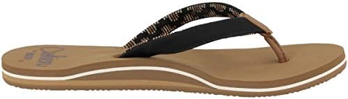 Reef Women's Sandals, Reef Cushion Sands, Black/Tan, 10 | Image 2