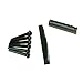 Acoustic Guitar Saddle/Bridge Pins/Nut Combo Set,Black